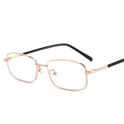 PARWANA Stylish Blue-Light-Blocking Computer Reading Glasses for Women and Men, Rose, +1.00