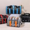 Treer Foldable Pet Carrier for Dogs and Cats, 48 x 27 x 27 cm, Blue view 4