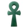 KatLin Natural Donglin Jade Crystal, Symbolic Point of the Egyptian Goddess of the Cross, Healing Reiki Ornament (Size: 70 mm) view 1