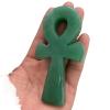 KatLin Natural Donglin Jade Crystal, Symbolic Point of the Egyptian Goddess of the Cross, Healing Reiki Ornament (Size: 70 mm) view 4
