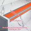 Non-Slip Stair Tread, L-Shaped Stair Edge Protector, Gray view 2