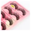 UAMOU 2/20/100 Boxes Mink Eyelashes, 5 Pairs, Natural Curly False Lashes, Thick Makeup Lash Extensions, Cheerfully (Color: MIX G61, Size: 2 Boxes) view 4