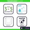 MEDSTOCK Transparent Island Dressing, 3.8 x 5.1 cm (100 Count), Waterproof, Highly Breathable view 4