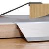 IkErna Aluminum Floor Transition Strip, Reducer Threshold Ramp, 10–40 mm Height, 120 cm, H 40 mm view 1