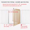 FLYIFE Pet Playpen and Safety Gate, Pressure-Mounted Pet Barrier, Automatic Closing, Safety Fence for Children, Stair Gate, 90° Two-Way Opening/Stay-Open Door for Children and Toddlers view 2