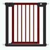 ArinkO Expandable Wooden Baby Gate, Secure Self-Locking Pet Playpen for Stairs, Adjustable Width 76–83 cm view 1