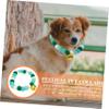 Minkissy 1-Piece St. Patrick’s Day Yellow Dog Collar with Bow and Bell view 4