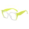 AOOLIA Cat-Eye Reading Glasses, Large Fashionable Blue-Light-Filtering Glasses, Acetate Frames for Women (Green, 3-Pack) view 1