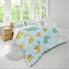JGGXHM Cute Giraffe, Elephant & Fox Bedding Set, Green, 200 x 200 cm view 2
