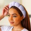 DRESHOW Spa Headband and Wristband Set for Face Washing, Makeup and Skincare view 3