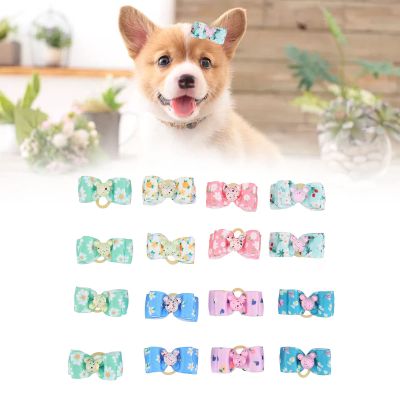 Wnvivi 16-Piece Dog Hair Bows