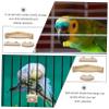 minkissy 3-Piece Natural Perch Platform for Parrots view 4