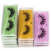 UAMOU Mink Eyelash Set, 10/30/50/100 Pieces, Natural Long 3D Fluffy False Eyelashes, Cheerfully (Color: 40 Pairs Silver) view 2