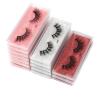 UAMOU Mink Eyelash Set, 10/30/50/100 Pieces, Natural Long 3D Fluffy False Eyelashes, Cheerfully (Color: 40 Pairs Silver) view 3