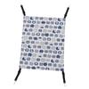 Beavorty 3-Piece Reversible Cat Hammock, Breathable Cozy Bed for Small Pets with Cute Cat Pattern view 3