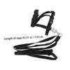 Beavorty Adjustable Nylon Cat Harness with Leash - Black view 4