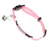 Beavorty Adjustable Cat Collar with Name Tag and Bell view 1