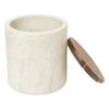 5five Cotton Ball Container with Marble Effect view 2