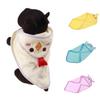 FOMIYES 2-Piece Fast-Drying Microfiber Dog Bathrobe for Small Dogs and Cats, Absorbent, Adjustable view 4