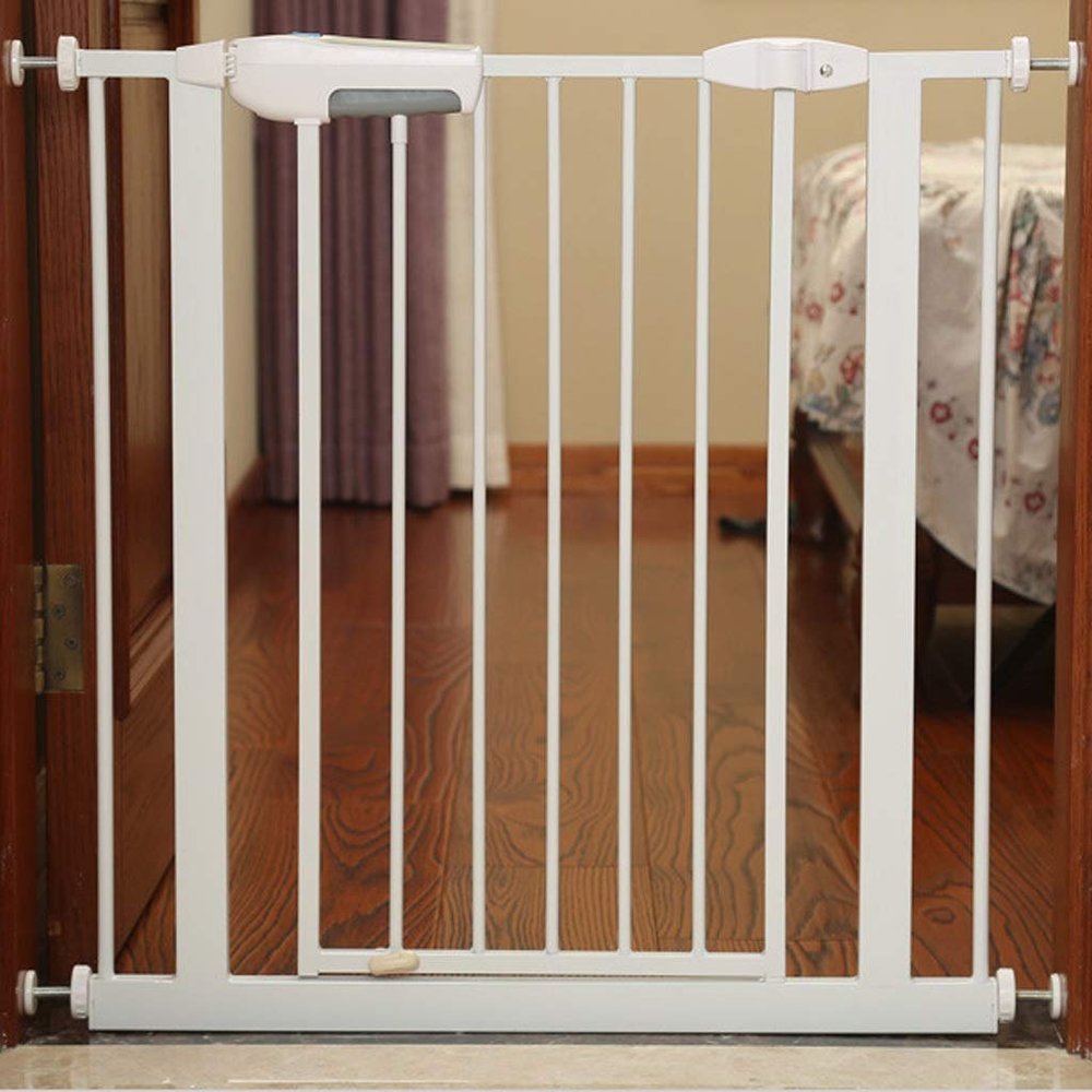 ArinkO 76 cm High Baby Safety Gate, Safe Barrier for Stairs, Railings, and Playpens