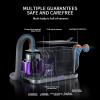 LBMED Electric Shampoo Machine, 5.5 L, with 2 Massage Heads and Vacuum Water Intake view 3