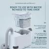 LBMED Electric Shampoo Machine, 5.5 L, with 2 Massage Heads and Vacuum Water Intake view 4