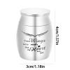 PUCHEN Pet Memorial Urn - Small Aluminum Keepsake view 4