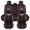 Awotzon Car Seat Covers for Volvo XC40 2018–2023, 5 Seats, Complete Set, Brown view 4