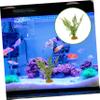 Housoutil Artificial Green Reptile Plant for Plastic Terrariums view 2