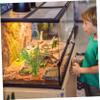 Housoutil Artificial Green Reptile Plant for Plastic Terrariums view 4