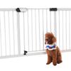 ArinkO Freestanding Pet Gate, 76 cm High, Adjustable Width 75–82 cm view 1