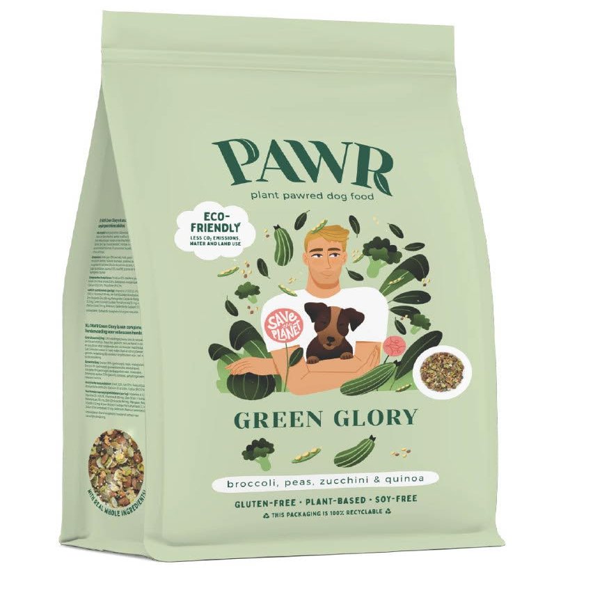 Pawr Plant-Based Dog Food Glory Broccoli / Peas / Zucchini / Quinoa - 750 g