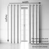 3D Rainbow Stripe Blackout Curtains, 170 x 200 cm, 2-Piece Set view 4
