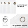 Gray 3D European-Style Building Print Polyester Curtains view 3