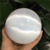 KatLin Natural White Flash Gypsum Selenite Sphere, 3–4 cm view 2