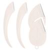 Housoutil Portable Eyebrow Razors, 4-Pack, ABS and Metal view 1