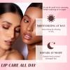 3-Piece Moisturizing Lip Oil Set, Clear Glitter Lip Gloss with Fruit Flavors view 4