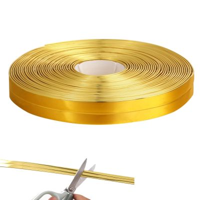 Gold-Colored Wall Corner and Edge Protector Strip