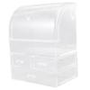 Large Acrylic Makeup Storage Box with Drawers view 1