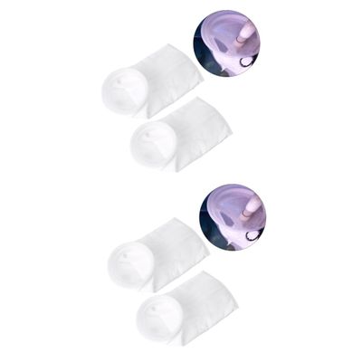 FOMIYES 2 Sets of 150 Micron Aquarium Filter Socks, 2 Pieces per Set