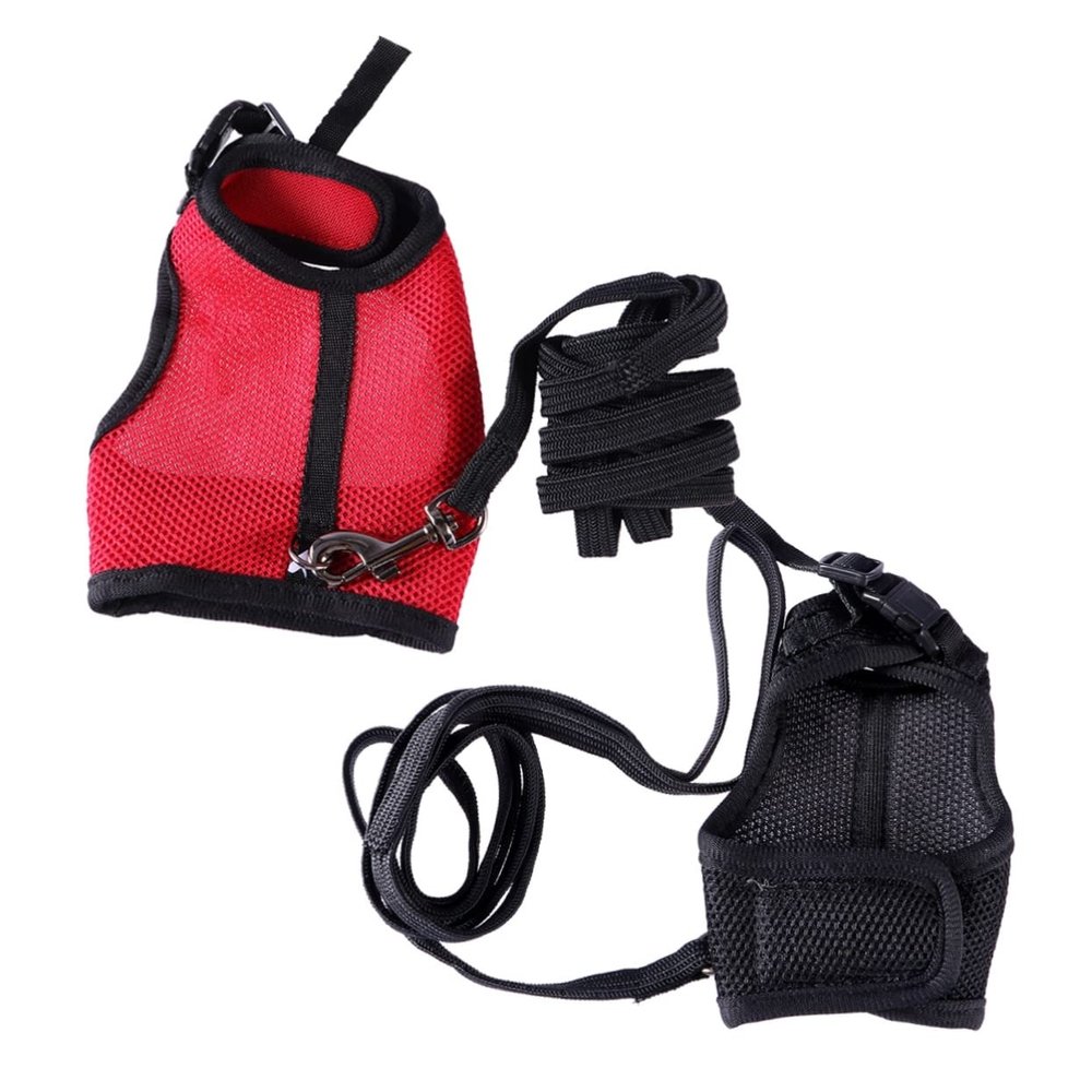 DOITOOL Adjustable Rabbit Harness with Leash for Small Pets