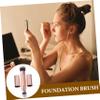 Beaupretty Double-Ended Retractable Makeup Brush for Concealer and Foundation, Soft Bristles, Compact Tool for On-the-Go Use view 3