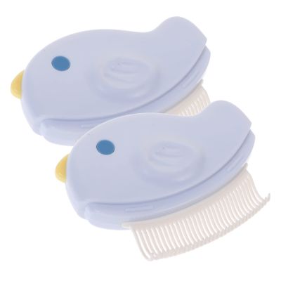 Beavorty Pet Grooming Brush Set - 2 Combs for Cats and Dogs