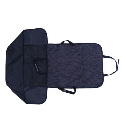 FOMIYES Non-Slip Pet Car Seat Cover, Black Oxford Fabric