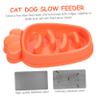Beavorty Carrot-Shaped Slow Feeder Bowl view 4