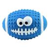 FRCOLOR 4-Piece Squeaky Dog Toy Set, Durable Rubber Chew Balls view 1