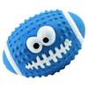 FRCOLOR 4-Piece Squeaky Dog Toy Set, Durable Rubber Chew Balls view 3