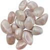 SaDity 3-Piece Tumbled Quartz Crystal Stones, Naturally Polished view 1