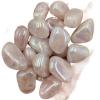 SaDity 3-Piece Tumbled Quartz Crystal Stones, Naturally Polished view 4