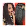 Human Hair Wig, Straight Lace Front, 13 x 4 HD, Transparent, Brazilian Remy Yaki, 1,440 Inches view 1